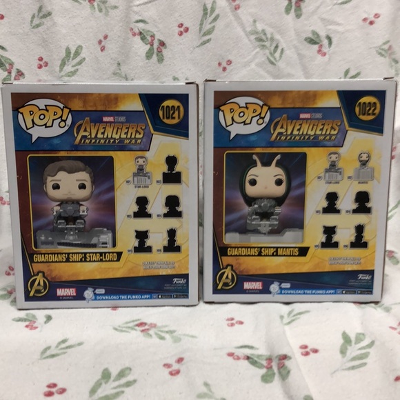 Set of 6 FUNKO POP Avengers, infinity war.     1021-1026 Walmart set.. - Picture 3 of 12